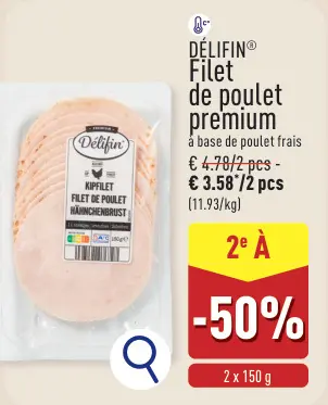 Offre: Filet de poulet premium