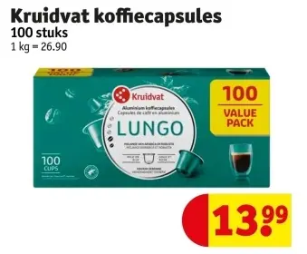 Promotie: Koffiecapsules