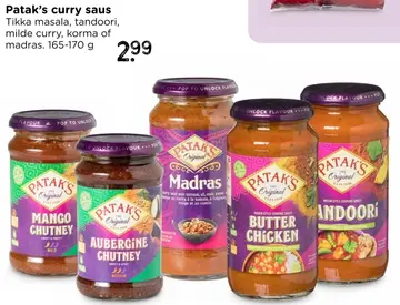 Aanbieding: Curry saus