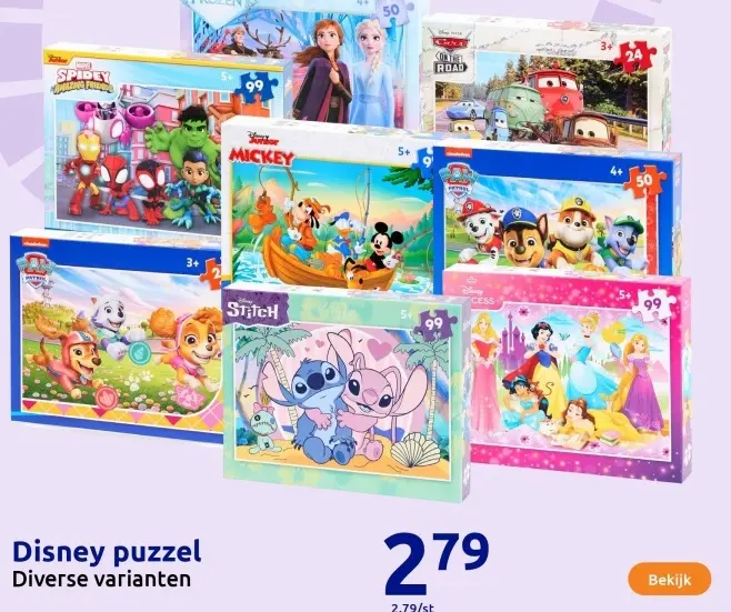 Aanbieding: Disney puzzel