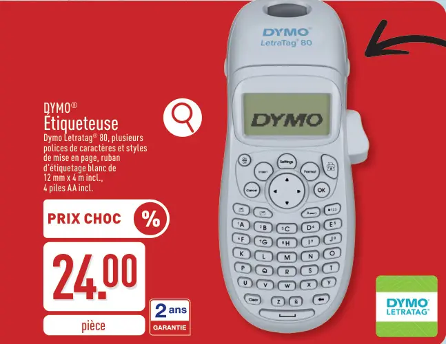 Offre: Etiqueteuse