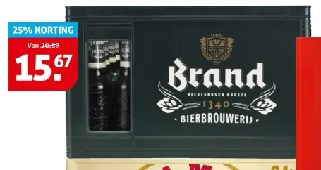Aanbieding: Brand Bierbrouwerij krat