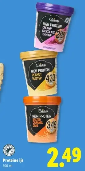 Aanbieding: Proteïne ijs