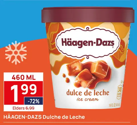 Aanbieding: Häagen-Dazs Dulche de Leche 460ml