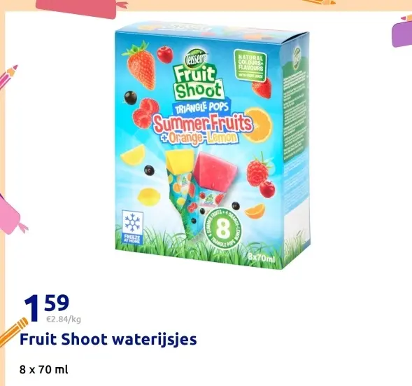 Aanbieding: Fruit Shoot waterijsjes
