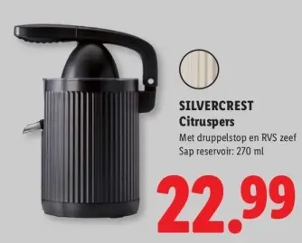 Aanbieding: Citruspers