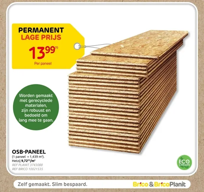 Aanbieding: Osb-paneel