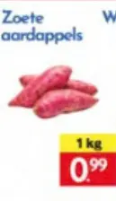 Promotie: Zoete aardappels