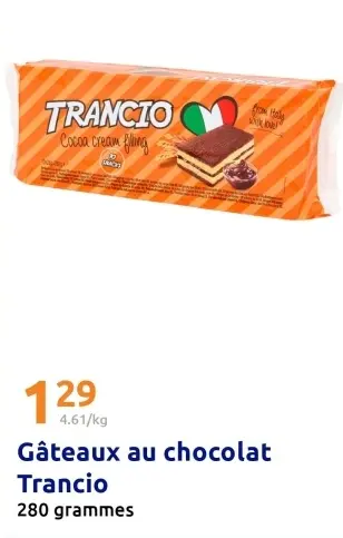 Offre: Gâteaux au chocolat