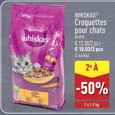 Offre: Croquettes pour chats