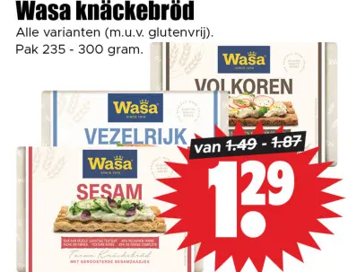 Aanbieding: knäckebröd