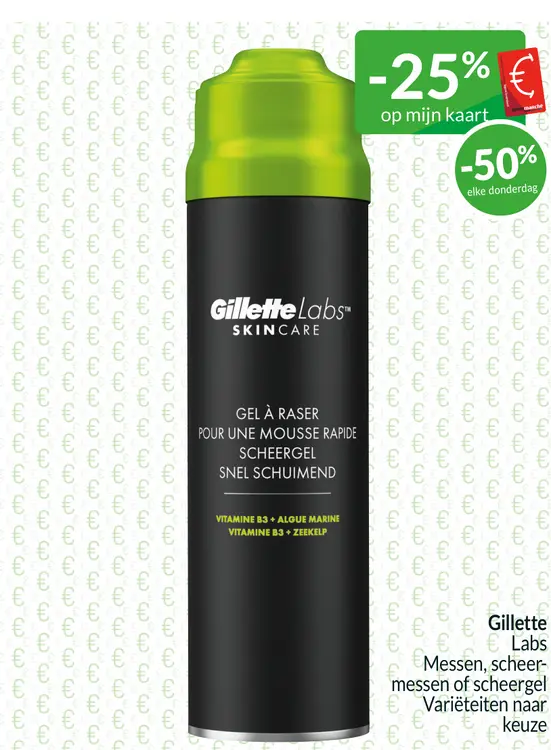 Promotie: Gillette Labs Scheergel