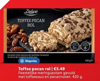 Aanbieding: Toffee pecan rol