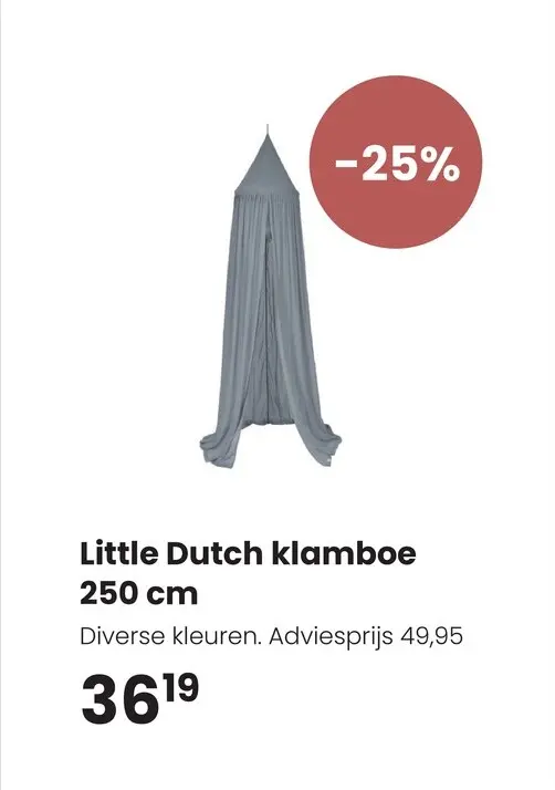 Aanbieding: Little Dutch klamboe