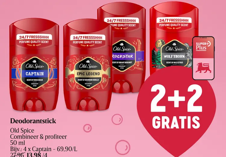 Promotie: Deodorantstick