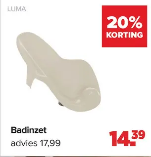 Aanbieding: Badinzet