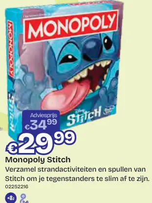 Promotie: Monopoly Stitch