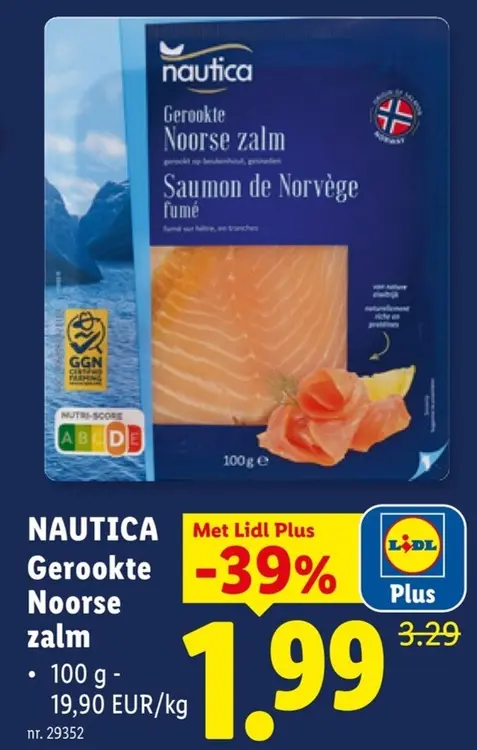 Promotie: Gerookte Noorse zalm