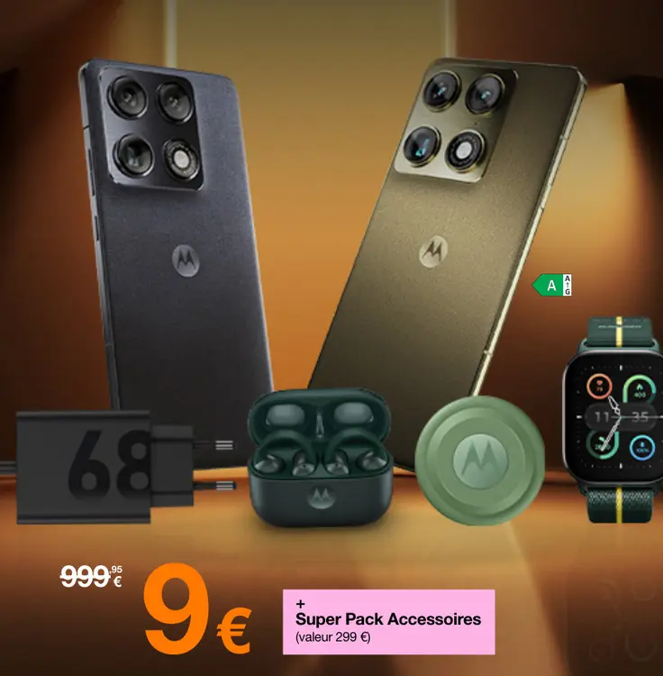 Offre: Motorola Smartphone Bundle