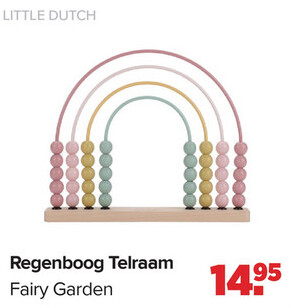 Aanbieding: Little Dutch Regenboog Telraam Fairy Garden FSC