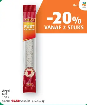 Aanbieding: Argal fuet