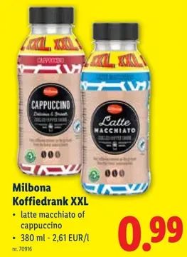 Aanbieding: Koffiedrank XXL