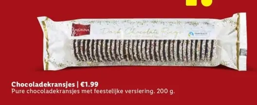 Aanbieding: Chocoladekransjes