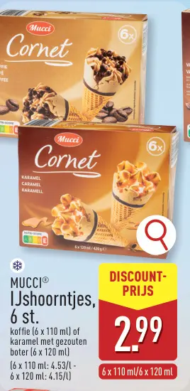 Promotie: IJshoorntjes