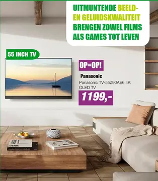 Aanbieding: Panasonic TV-55Z90AE6 4K OLED TV