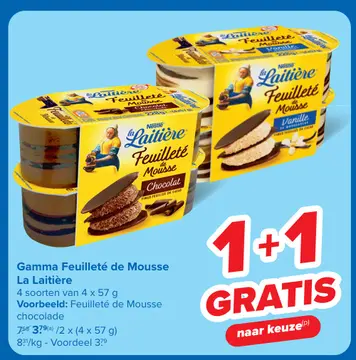 Aanbieding: Gamma Feuilleté de Mousse La Laitière