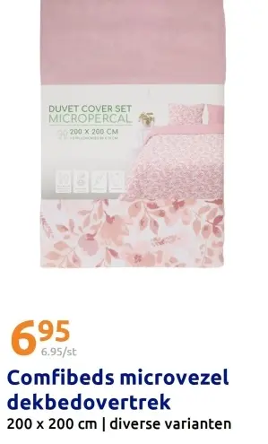 Promotie: Comfibeds microvezel dekbedovertrek