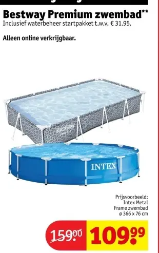 Aanbieding: Premium zwembad