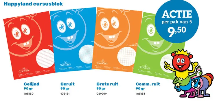 Promotie: Happyland cursusblok