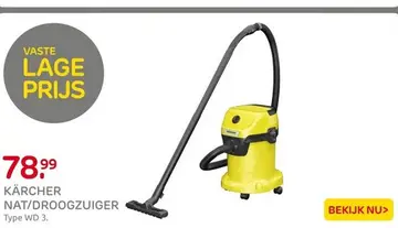 Aanbieding: KÄRCHER NAT/DROOGZUIGER