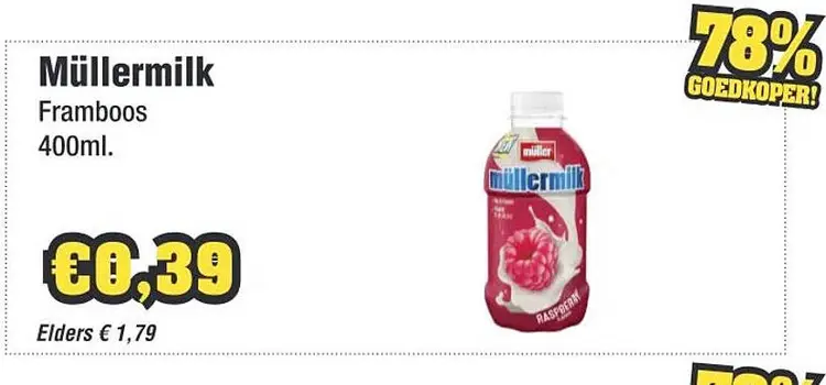 Aanbieding: Müllermilk