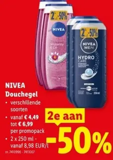 Promotie: Douchegel