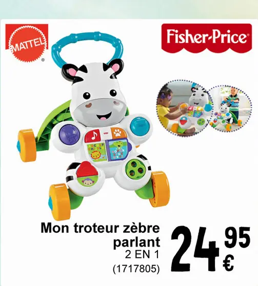 Offre: Mon troteur zèbre