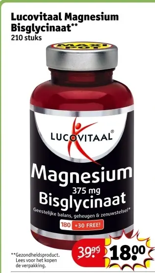 Aanbieding: Magnesium Bisglycinaat