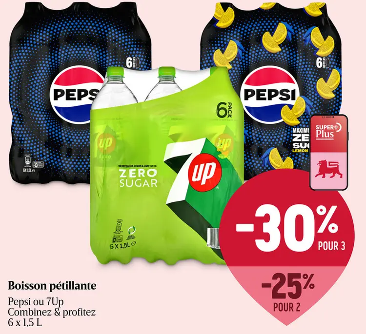 Offre: Boisson pétillante