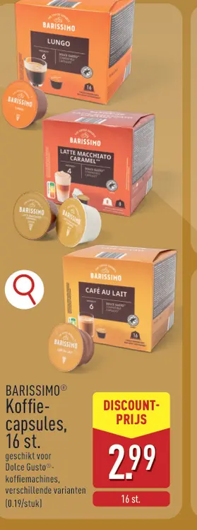 Promotie: Koffie-capsules