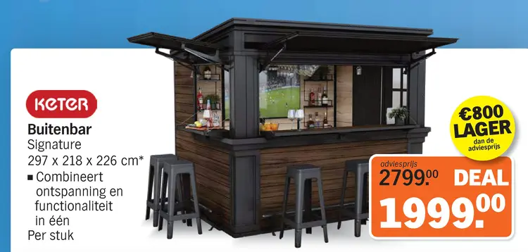 Aanbieding: Buitenbar Signature