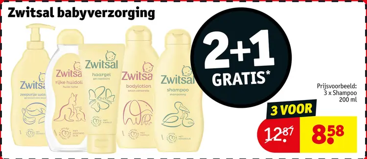 Promotie: Zwitsal babyverzorging