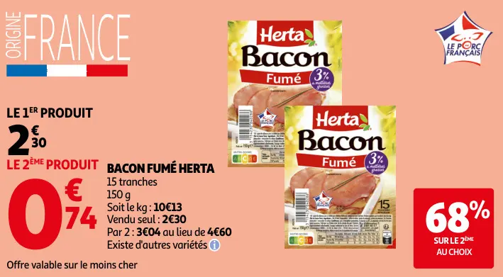 Promotie: Bacon Fumé