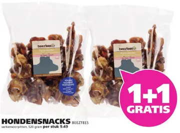 Aanbieding: Hondensnacks varkensoorpitten