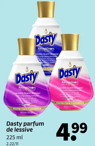 Offre: Dasty parfum de lessive