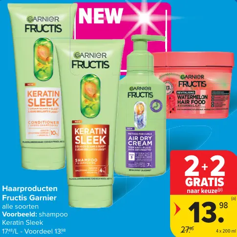 Promotie: Haarproducten