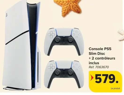 Offre: Console PS5 Slim Disc