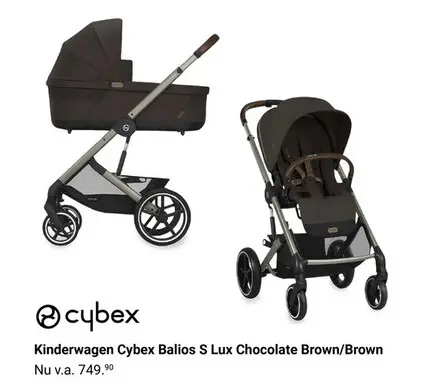 Aanbieding: Kinderwagen Cybex Balios S Lux Chocolate Brown