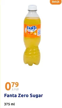 Aanbieding: Fanta Zero Sugar