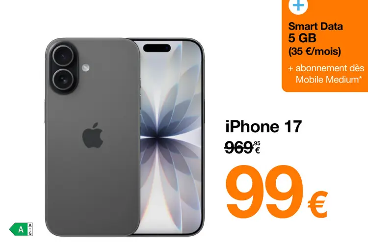Offre: iPhone 17